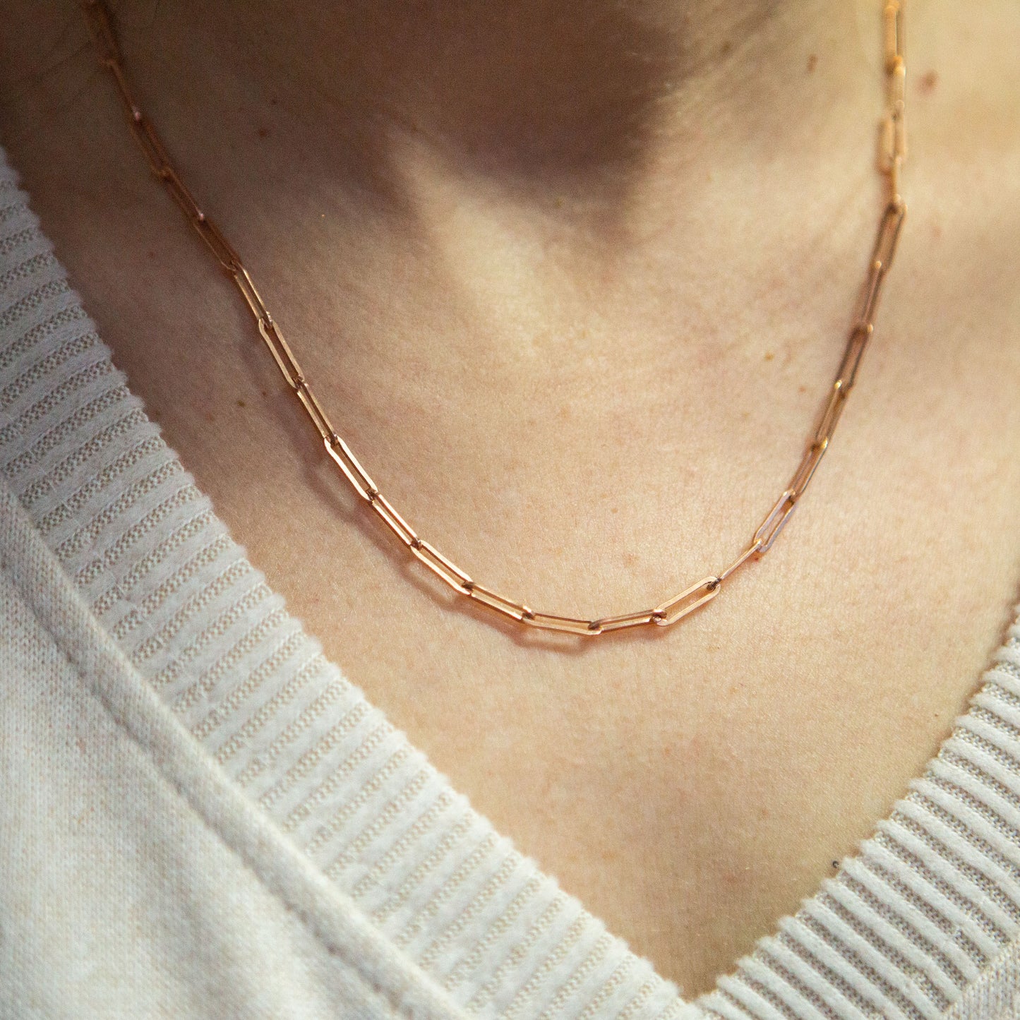 Paperclip Chain Necklace